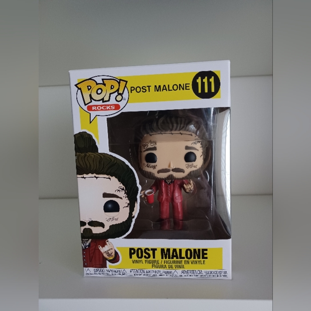 Post Malone 111 Music Pop‎ Rocks Vinyl Figure Funko Pop Collectible